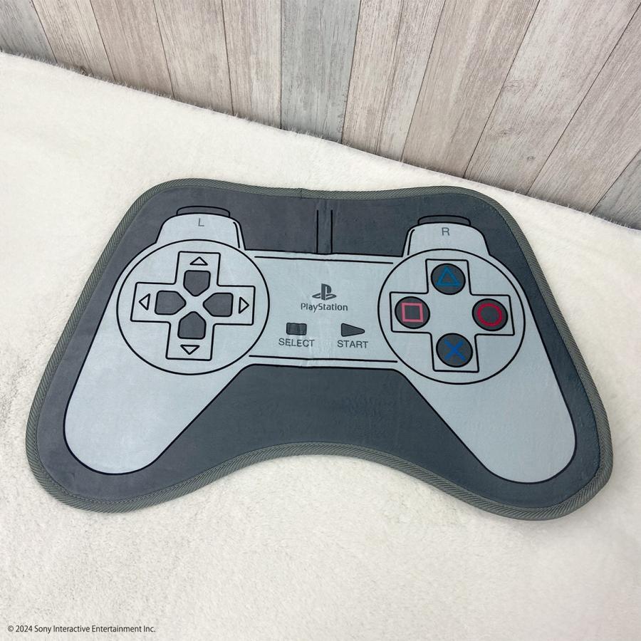 PlayStation ラグマット ニトリ（NITORI） PlayStation ダイカットマット ライトグレー