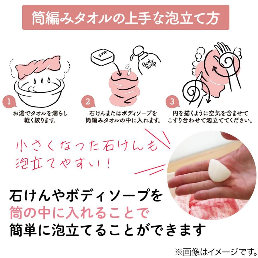 ニトリ（NITORI） あわまみれボディタオル ラーザ ふつう : ニトリ