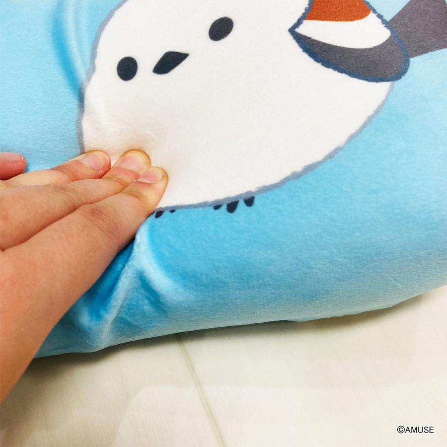 ニトリ（NITORI） ふくふくシマエナガ ミニリラックスピロー 雪