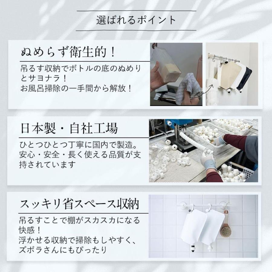 ニトリ（NITORI） 【3個セット】詰め替えそのままミニ ホワイト