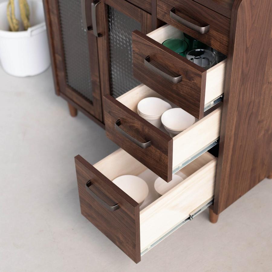 ニトリ（NITORI） ミドルレンジボード(YS01K 90DBR) リビングボード