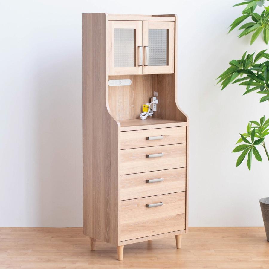 ニトリ（NITORI） ハイキャビネットチェストボード(YS01K 60LBR