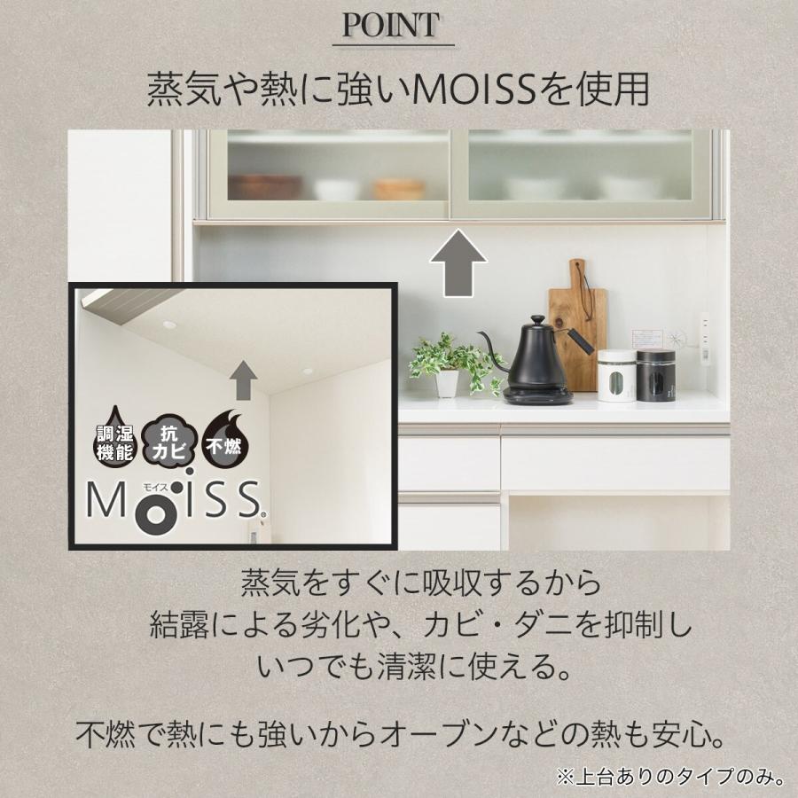 ニトリ 幅80 キッチンボード(上置き・ダストボックス付き