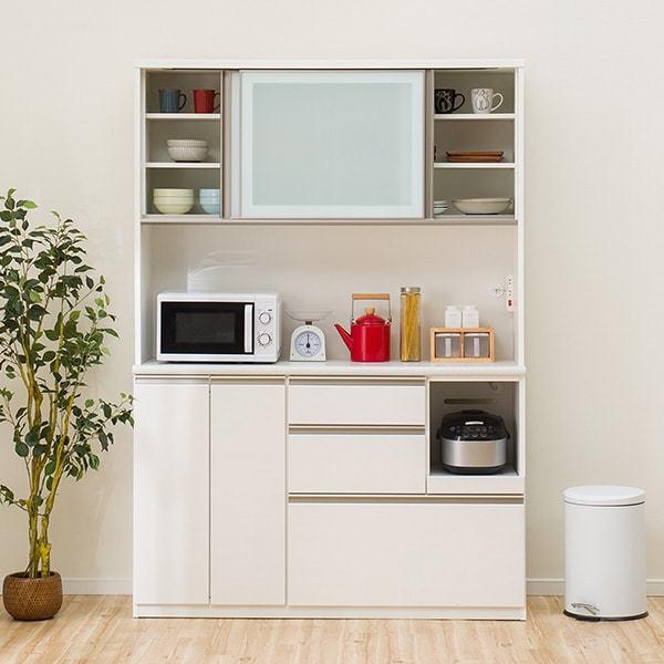 幅140cm キッチンボード(アルミナ2 140KB WH) ニトリ 創業祭価格：1/6  