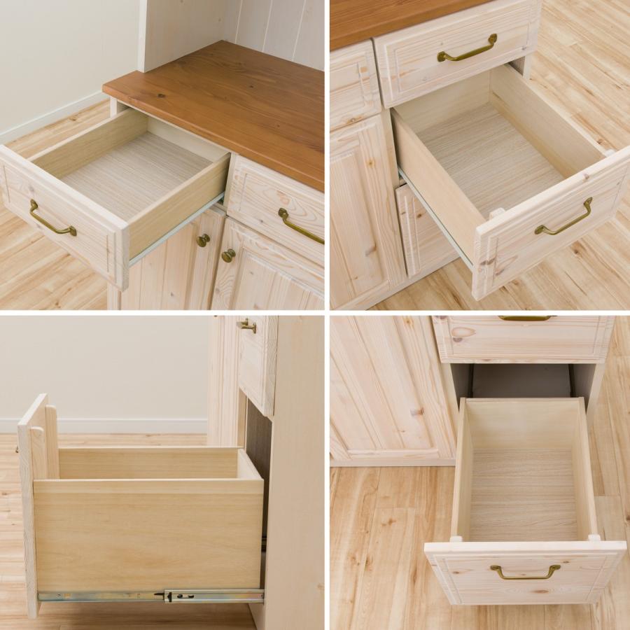 3/6受渡済)JT5245【NITORI/ニトリ 食器棚 幅105cm】美品 キッチン