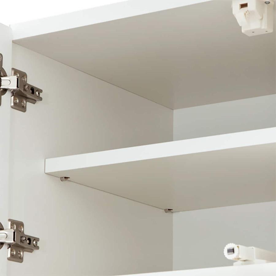 ニトリ（NITORI） 幅120cm 上置(ラピス120 マットライト H33) 食器棚