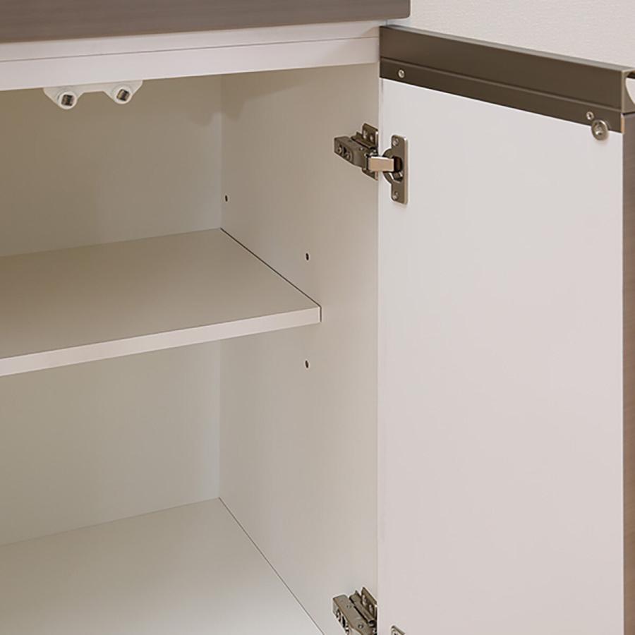 ニトリ　食器棚 幅60 ニトリ（NITORI） 幅60cm 食器棚(ラピス 60 ステンG) キッチンボード