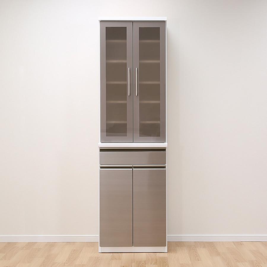 ニトリ　食器棚 幅60 ニトリ 幅60cm 食器棚(ラピス 60 ホワイト) キッチンボード