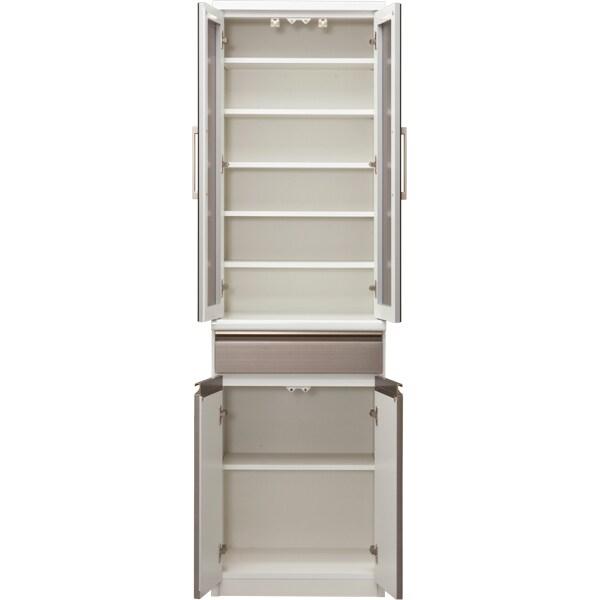 ニトリ（NITORI） 幅60cm 食器棚（ラピス 60 クローチェ) キッチン