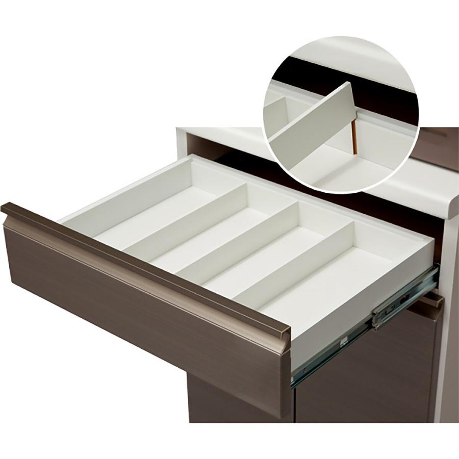 ニトリ（NITORI） 幅60cm 食器棚(ラピス 60 タンゴ) キッチンボード