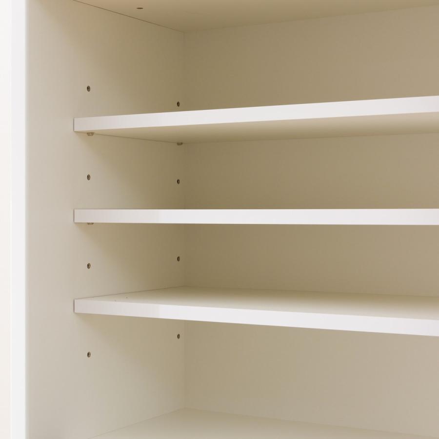 ニトリ（NITORI） 幅120cm キッチンボード(ラピス 120 ホワイト