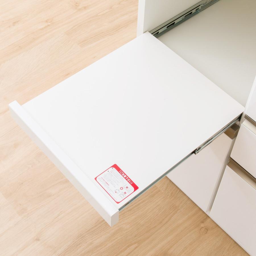 ニトリ（NITORI） 幅120cm キッチンボード(ラピス 120 ホワイト