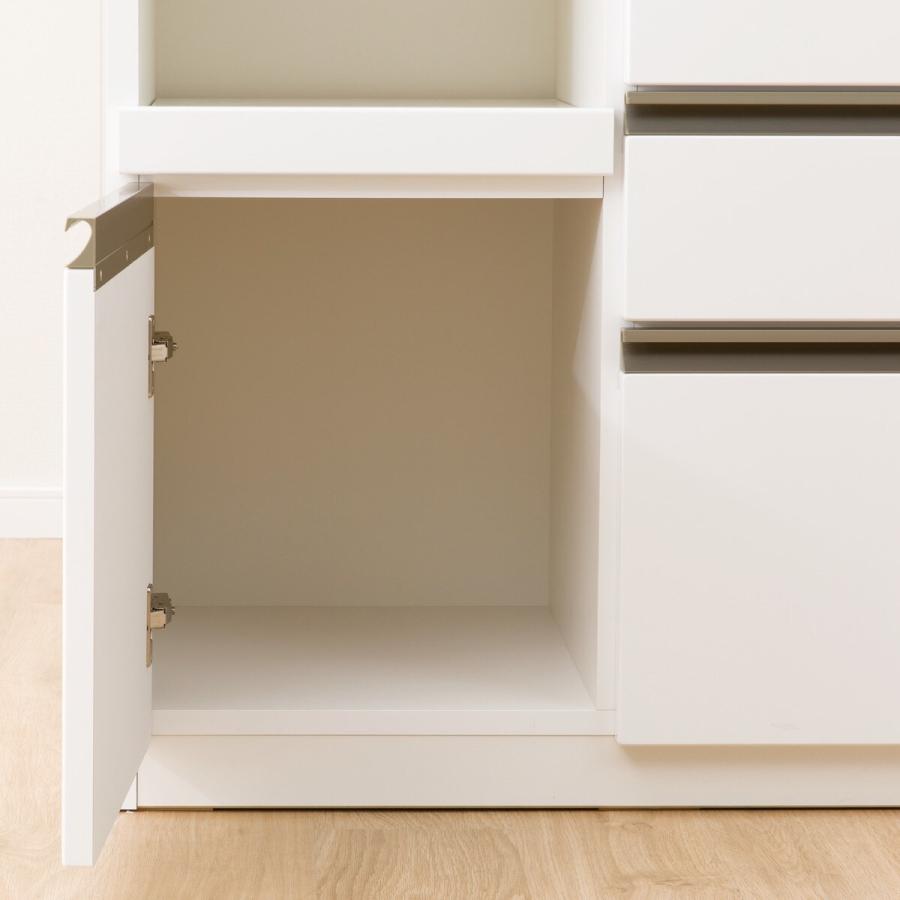 ニトリ（NITORI） 幅120cm キッチンボード(ラピス 120 ホワイト