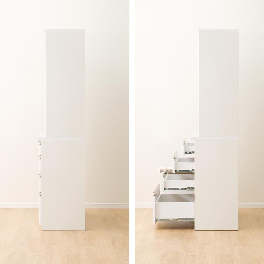 ニトリ（NITORI） 幅120cm キッチンボード(ラピス 120 ホワイト