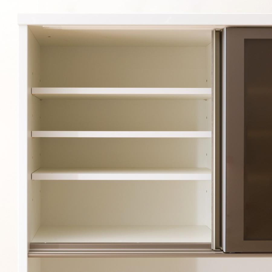 ニトリ（NITORI） 幅120cm キッチンボード(ラピス 120 ホワイト