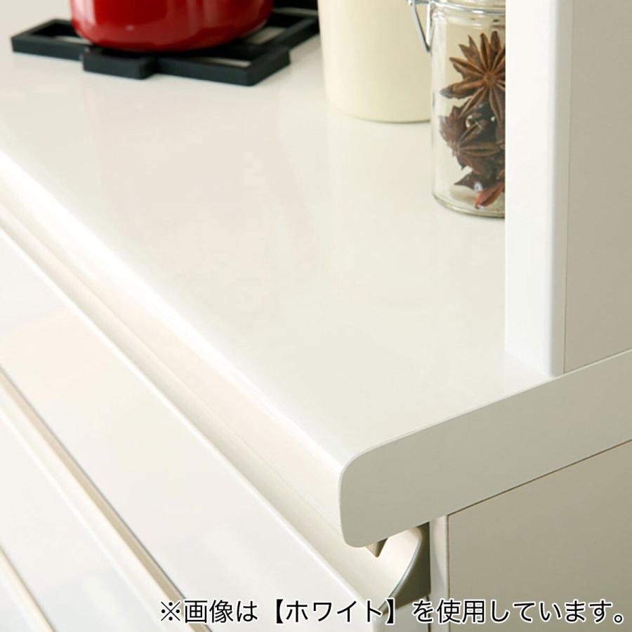食器棚 キッチンボード 120 ラピス ホワイト ニトリ 幅120cm キッチンボード(ラピス下台オープンスペース右
