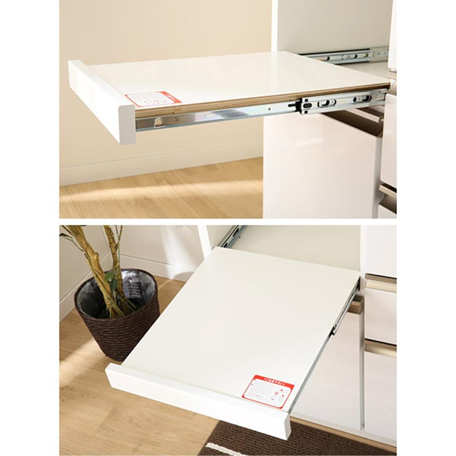 幅140cm キッチンボード(ラピス 157 マイルドナッツ) レンジボード 