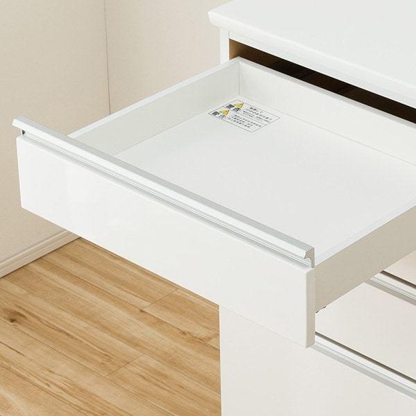 ニトリ（NITORI） 幅60cm キッチンボード(レジューム 60TF-H WH/60QH