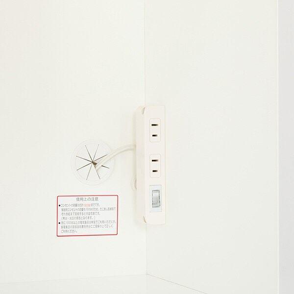 ニトリ（NITORI） 幅90 キッチンボード(レジューム 90TF-H WH/90QH-R