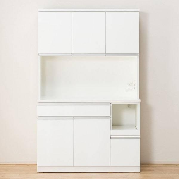 ニトリ（NITORI） 幅120cm キッチンボード( レジューム120-2TF-H WH