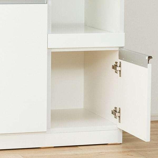 ニトリ（NITORI） 幅120cm キッチンボード( レジューム120-2TF-H WH