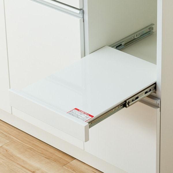 ニトリ　食器棚　白　ホワイト　キッチンカウンター　レジューム　150 ニトリ 幅150cm 食器棚(レジューム 150AG-S WH/150TH-R WH