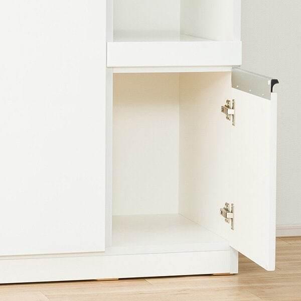 ニトリ（NITORI） 幅120cm キッチンボード( レジューム120-2AG-S WH