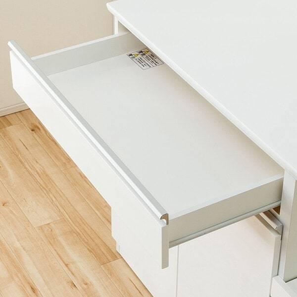 ニトリ（NITORI） 幅120cm キッチンボード( レジューム120-2AG-S WH