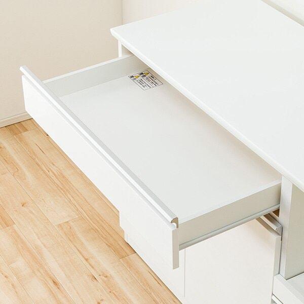 ニトリ（NITORI） 幅120cm キッチンボード( レジューム120-2AG-S WH