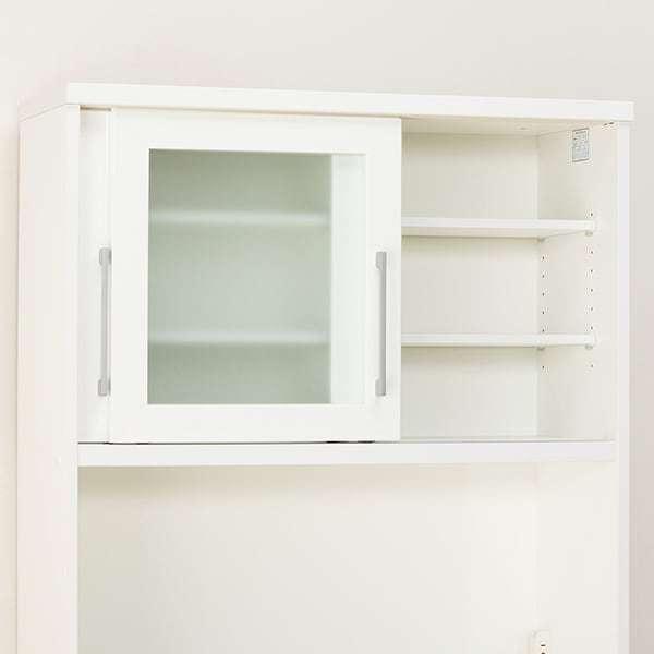 ニトリ（NITORI） 幅90 キッチンボード(レジューム 90TG-S WH/90QL-R