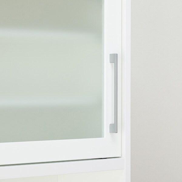 ニトリ（NITORI） 幅150cm 食器棚(レジューム 150TG-S WH/150QL-R WH