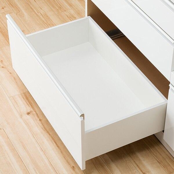 ニトリ（NITORI） 幅120cm キッチンボード( レジューム120-2TG-S WH