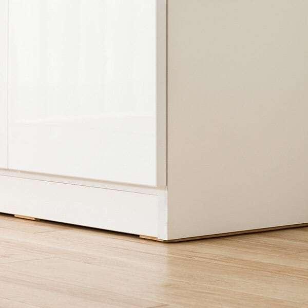 ニトリ（NITORI） 幅120cm キッチンボード( レジューム120-2TG-S WH