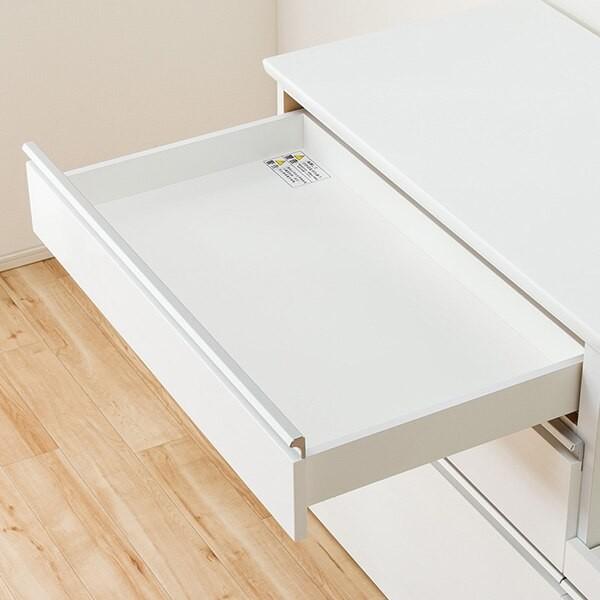 ニトリ（NITORI） 幅120cm キッチンボード( レジューム120-2TG-S WH