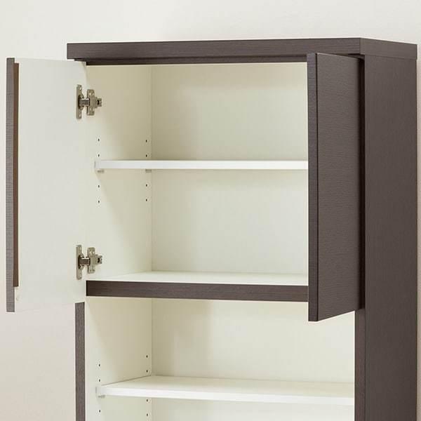 ニトリ（NITORI） 幅60cm キッチンボード(レジューム 60TF-H DBR/60QH