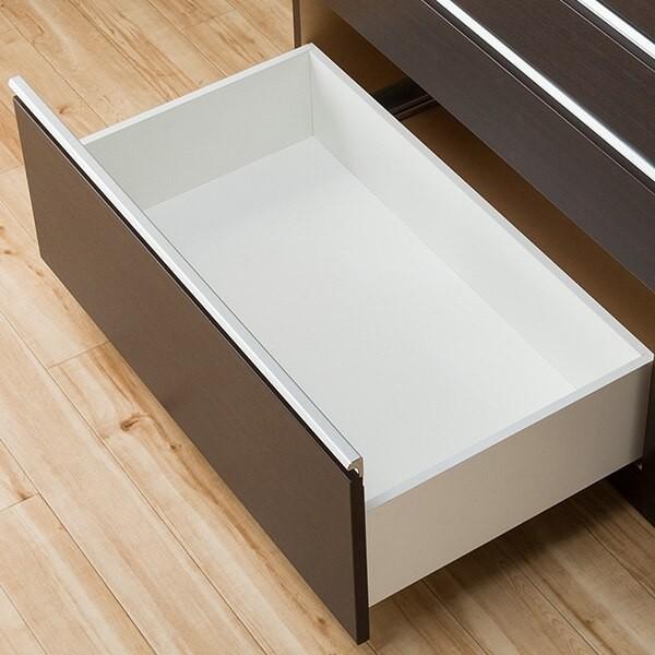 ニトリ（NITORI） 幅120cm キッチンボード( レジューム120-2TF-H DBR