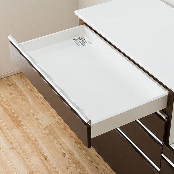 ニトリ（NITORI） 幅120cm キッチンボード( レジューム120-2TF-H DBR