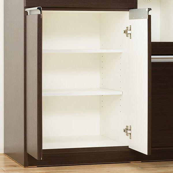 ニトリ　キッチンボード幅90cm(レジューム ) 食器棚 ニトリ 幅90 キッチンボード(レジューム 90TF-H WH/90SH-R WH