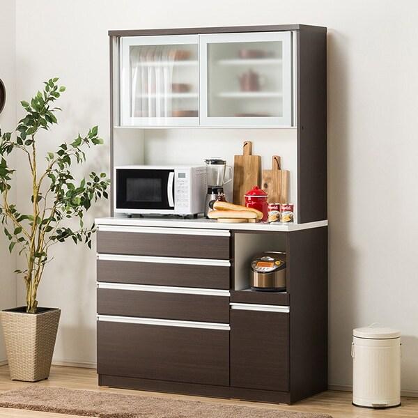 品質保証 キッチンボード レジューム1 2tg S Dbr 1 2qh R Dbr ニトリ 配送員設置 5年保証 インテリア 寝具 収納 収納家具