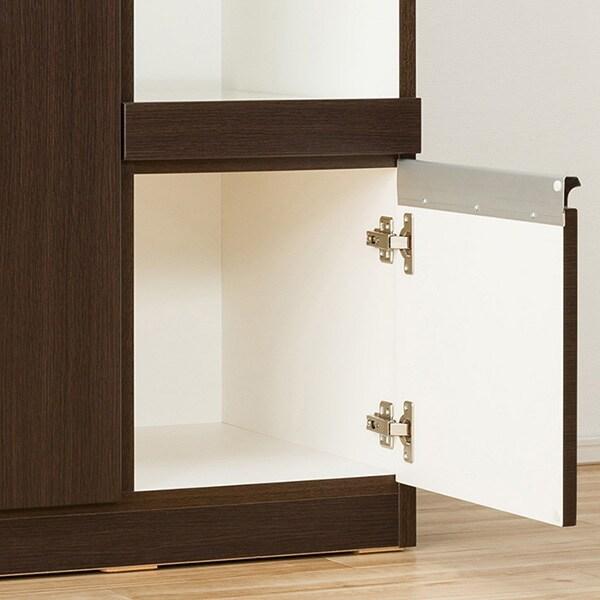 ニトリ（NITORI） 幅90 キッチンボード(レジューム 90TG-S DBR/90TL-R