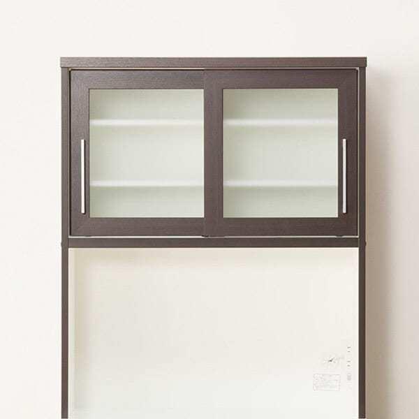 ニトリ（NITORI） 幅90 キッチンボード(レジューム 90TG-S DBR/90QH-R