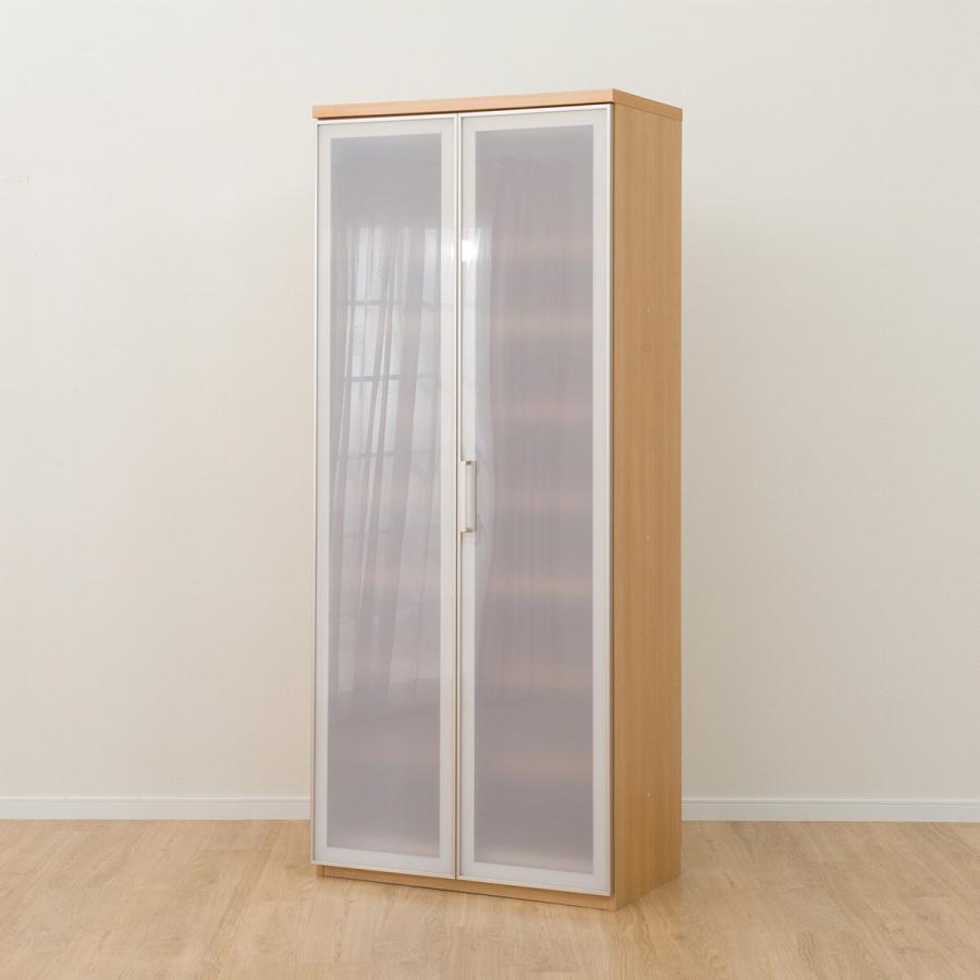 ★美品★東京インテリア　食器棚　カップボード　幅80cm ニトリ　キッチンボード ニトリ 幅80cm 鏡面仕様のキッチンボード (WH) ダイニングボード