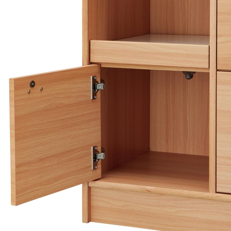 東京23区送料無料　超美品ニトリキッチンボード　幅100㎝　キッチン収納　食器棚 ニトリ 幅100cm キッチンボード(リガーレ100KBロータイプ WH