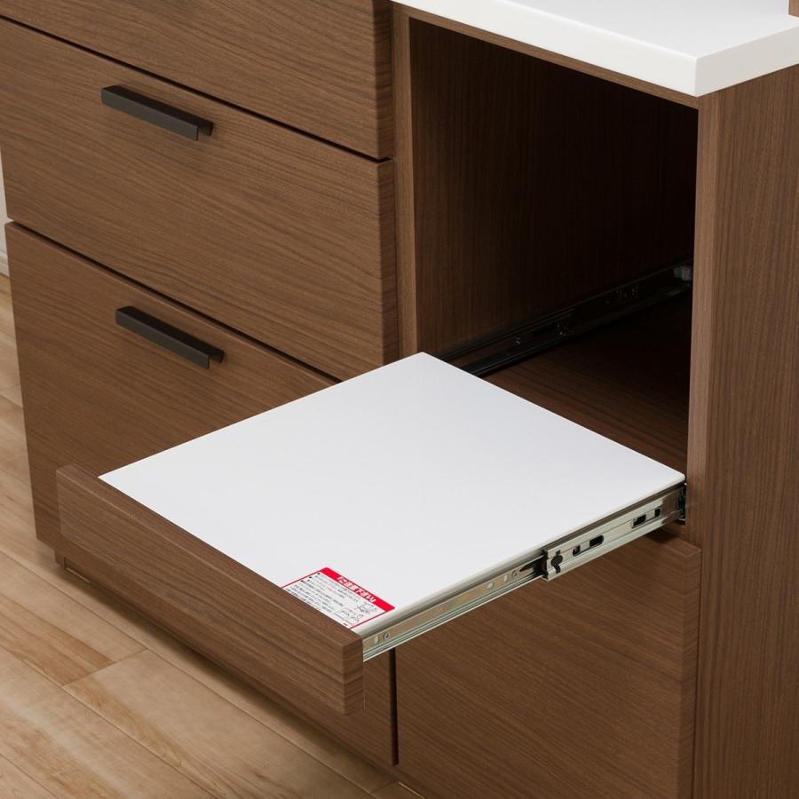 ニトリ（NITORI） 幅100cm キッチンボード (ソレル 100KB MBR