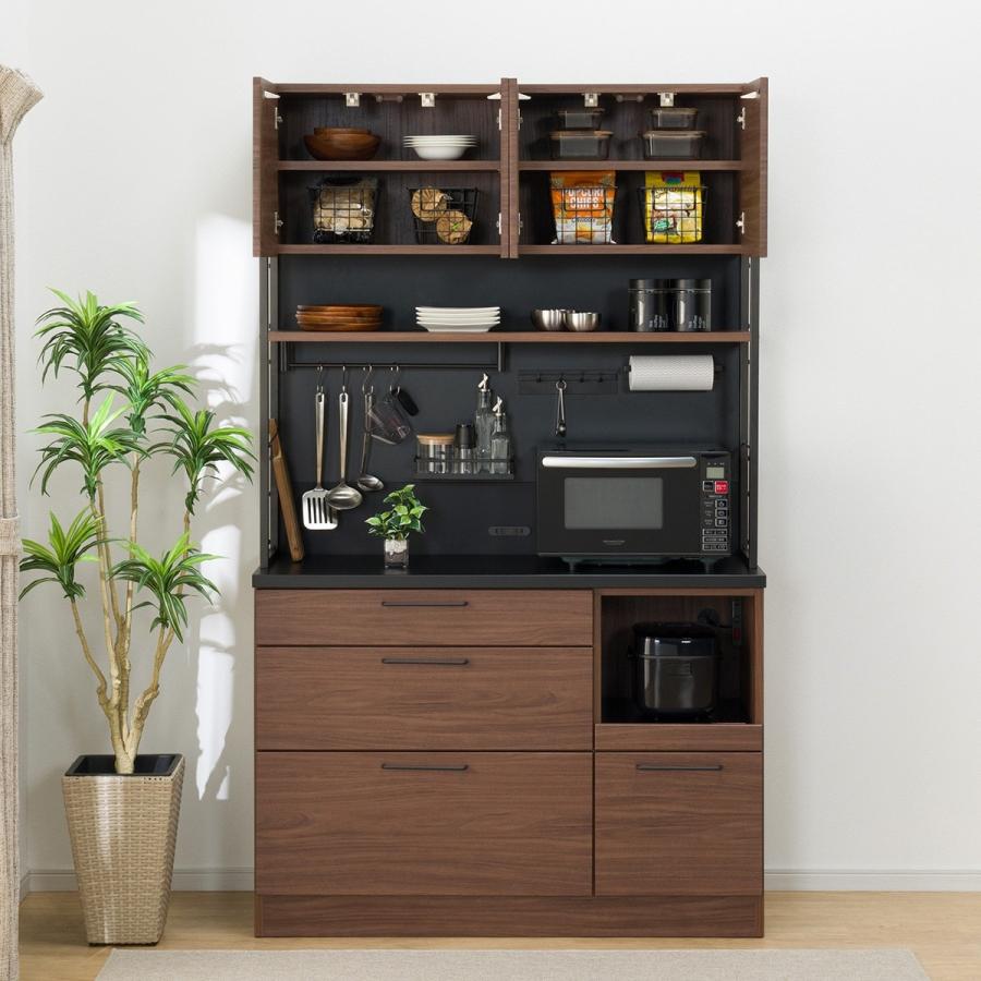 【美品/】ニトリマグネットキッチンボード IM301HQ120MG LBR マグネットキッチンボードソフトクローズタイプ(IM301HQ 120MG LBR