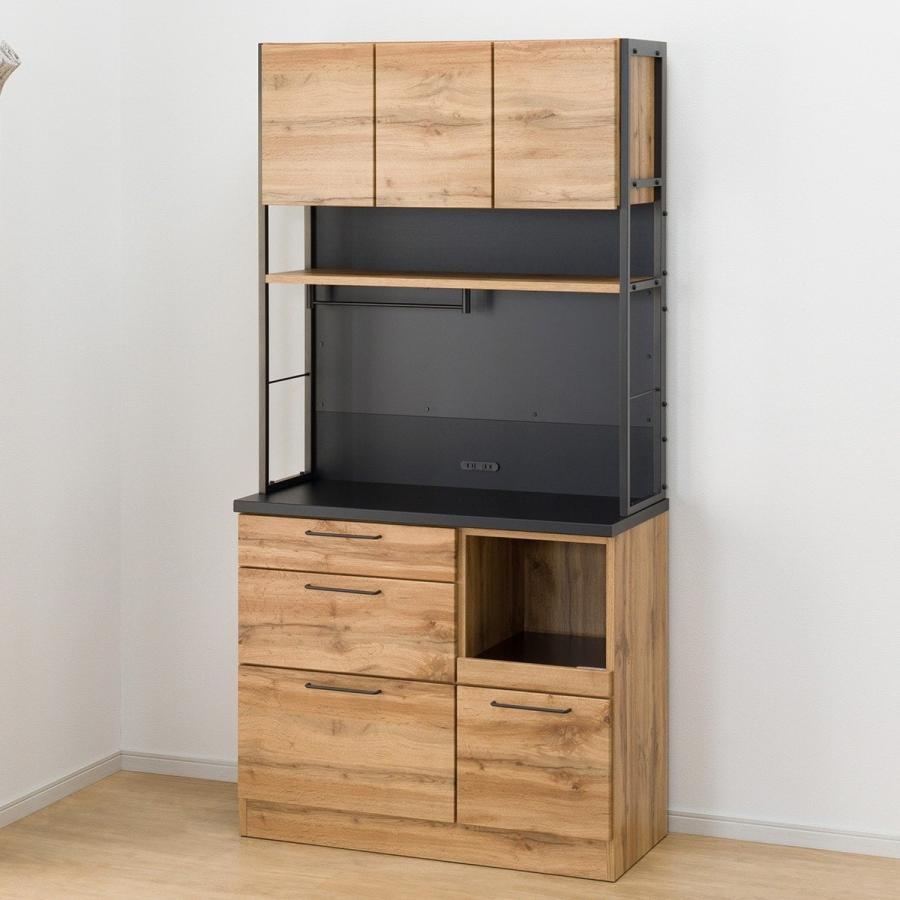 ニトリ 幅100cm キッチンボード(IM301 100MG LBR) : ニトリ Yahoo!店