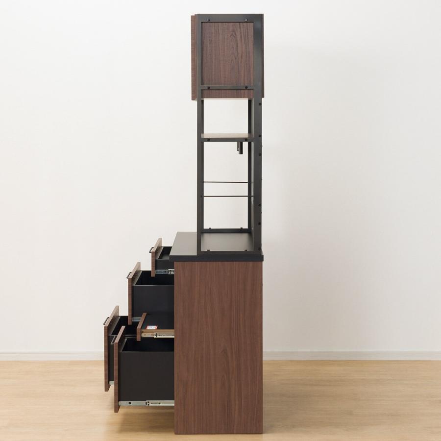 ニトリ（NITORI） 幅100cm キッチンボード(IM301 100MG MBR) : ニトリ