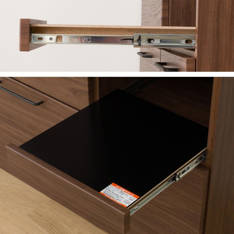 ニトリ（NITORI） 幅100cm キッチンボード(IM301 100OP MBR) : ニトリ