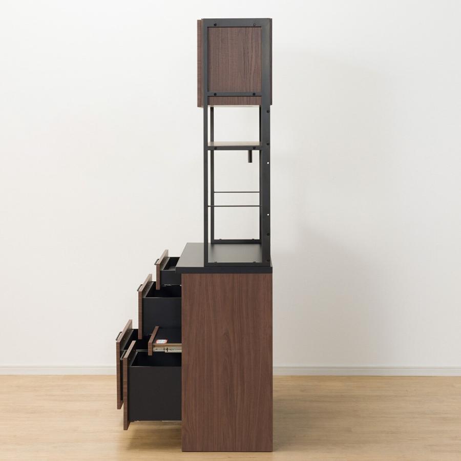 ニトリ（NITORI） 幅100cm キッチンボード(IM301HQ 100OP MBR