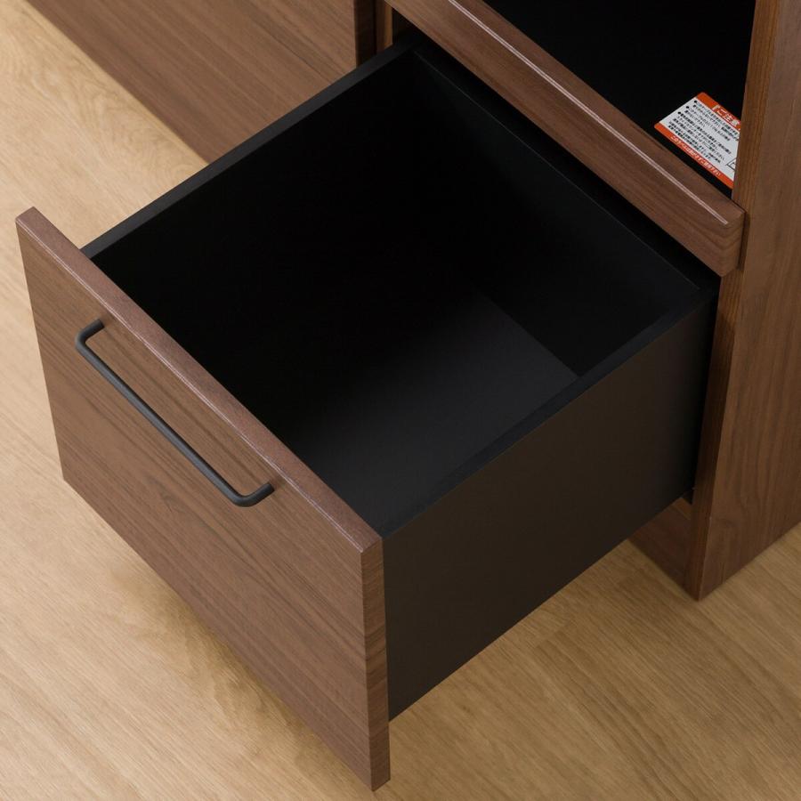 ニトリ（NITORI） 幅100cm キッチンボード(IM301HQ 100OP MBR